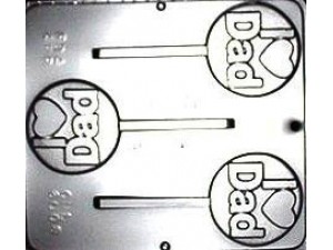 I Love Dad Mould 3 Cavity